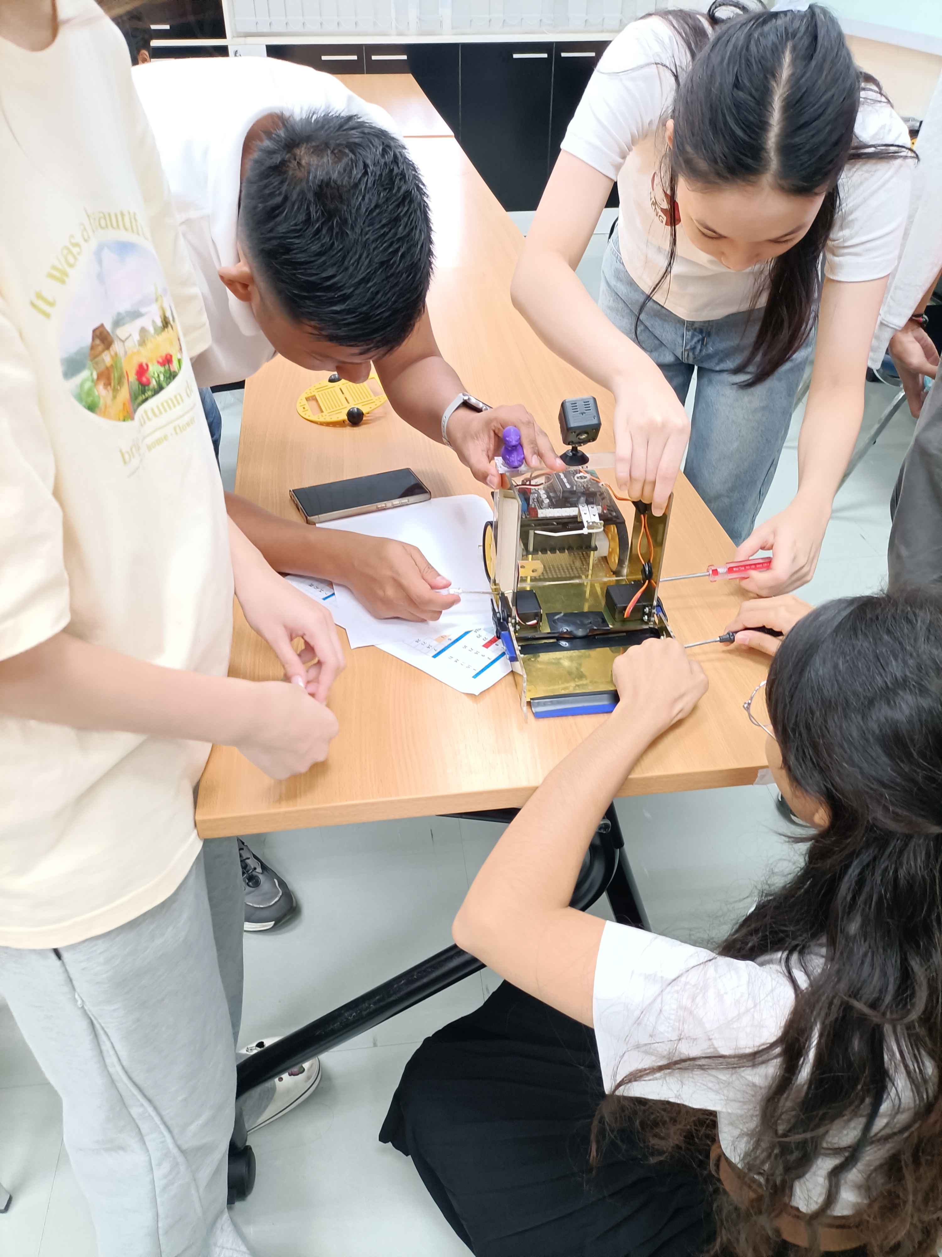 Treasure Hunt Robot project preview